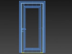 wooden door 3D Model