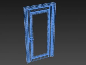 wooden door 3D Model