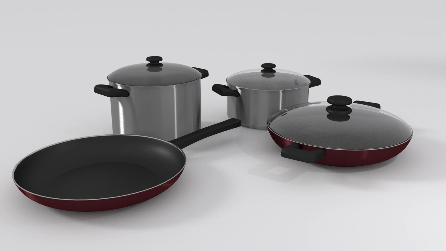 cookers 3D Model .c4d .max .obj .3ds .fbx .stl .blend