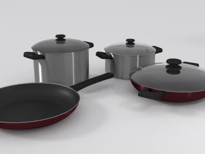 炊飯器 3Dモデル