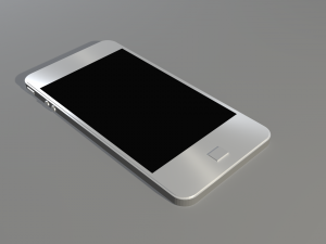 low poly phone 3D Model