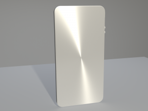 low poly phone Modelo 3D