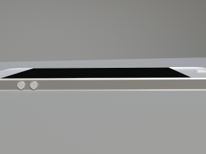 low poly phone Modelo 3D