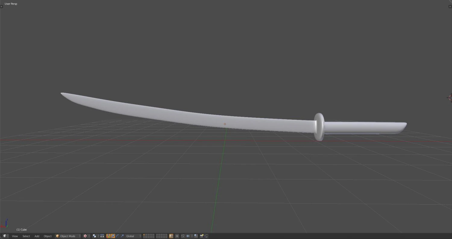 katana 3D Model .c4d .max .obj .3ds .fbx .stl .blend 