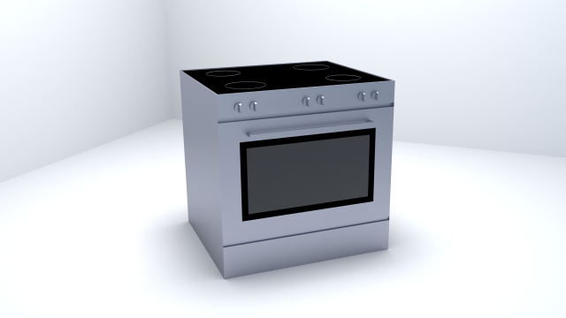 stove prop 3D 模型 .c4d .max .obj .3ds .fbx .stl .blend