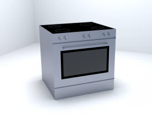 apoyo de la estufa Modelo 3D