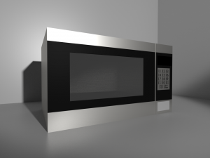 microwave prop 3Dモデル