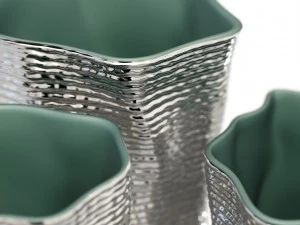 silver vases by argenesi vesta series 3D Model