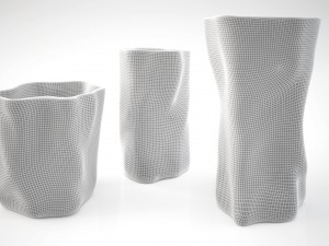 silver vases by argenesi vesta series 3D Model