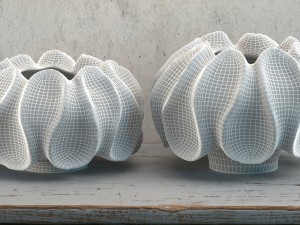chakra vases by edg Modelo 3D