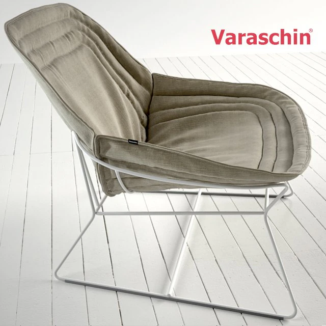 chapeau armchair by varaschin 3D Model .c4d .max .obj .3ds .fbx .stl .blend 