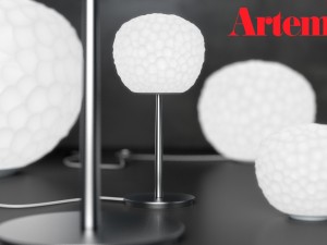 meteorite - by artemide - floor and table set 3D Модель