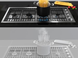hob 1plb3t by barazza - spaghetti 3D Model