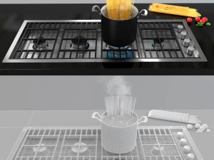hob 1plb3t by barazza - spaghetti 3D Model