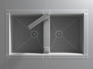 sink by barazza - collection lab Modelo 3D
