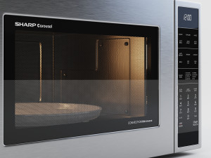 microwave oven smc1585bs - by sharp 3D Model
