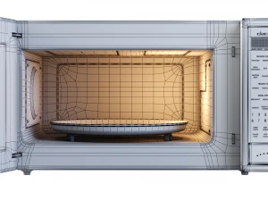 24 microwave - dmw2420 - by dacor professional 3D Model