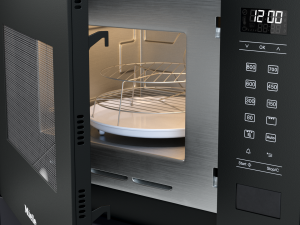 built-in microwave oven - m 2224 sc - by miele 3D Model