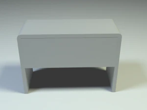 modern office desk 3D Model