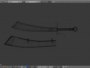 ancient swords pack 3D Model