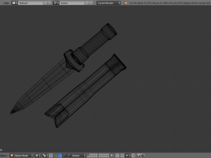 ancient swords pack 3D Model