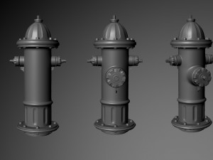 firehydrant Modelo 3D
