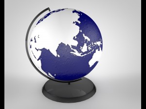 globe earth 3D Model