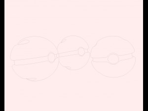 Pokeball futuristic Modèle 3D