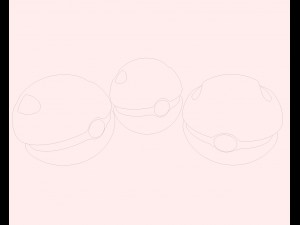 Pokeball futuristic Modèle 3D