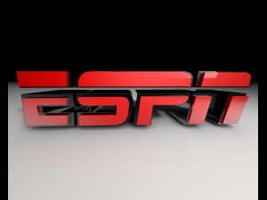 espn logo Model 3D