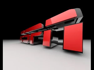 espn logo 3D Model