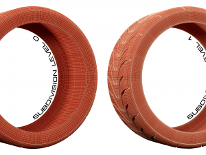 toyo proxes r888 3D मॉडल