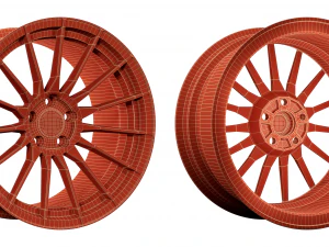 enkei rs05rr 3D Model