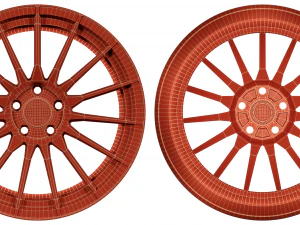 enkei rs05rr 3D Model