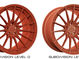 enkei rs05rr 3D Model