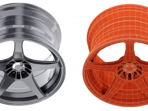 enkei rp03 3D Model