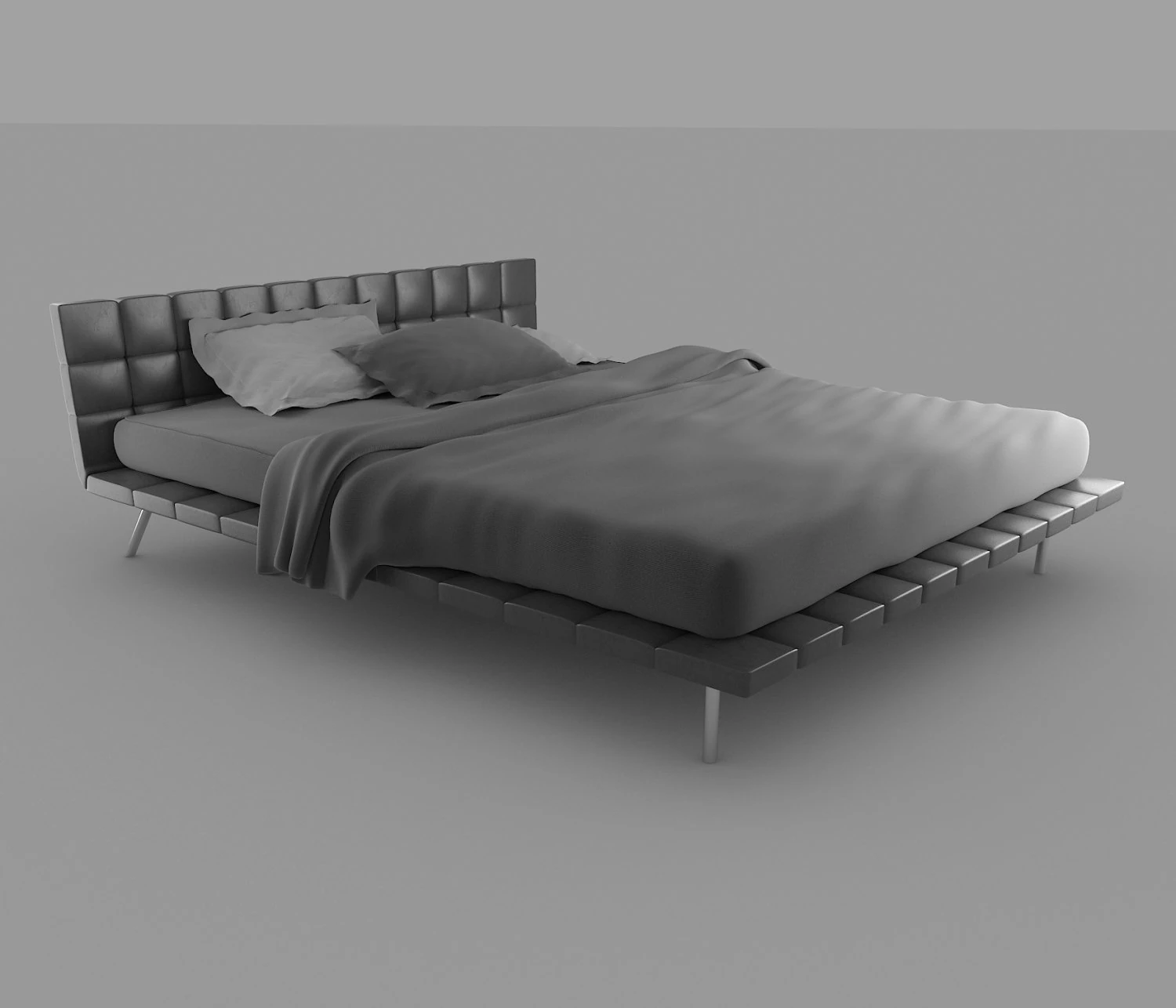 cgervaringbed01 3D Model .c4d .max .obj .3ds .fbx .stl .blend 