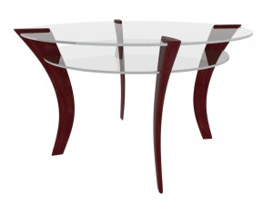 round coffee table 3D Model