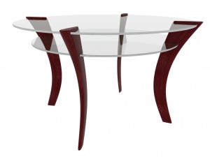 round coffee table 3D Model