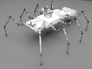 robot spider 3D Model