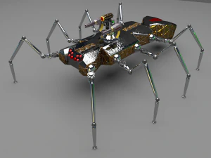 robot spider 3D Model