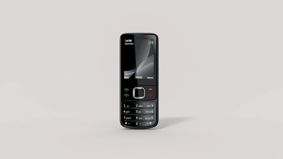 nokia 6700 3D Model .c4d .max .obj .3ds .fbx .stl .blend