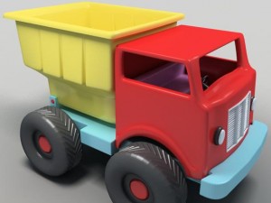 toy truck Modèle 3D