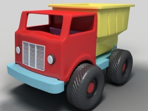 toy truck Modèle 3D