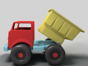 toy truck Modèle 3D