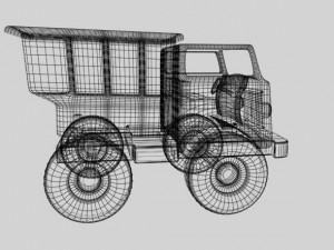 toy truck Modèle 3D