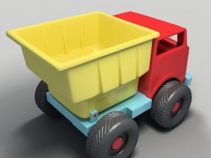 toy truck Modèle 3D