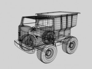 toy truck Modèle 3D