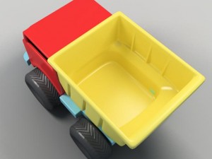 toy truck Modèle 3D
