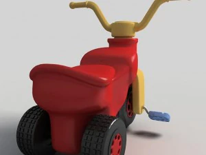v&eacute;lo jouet Modèle 3D